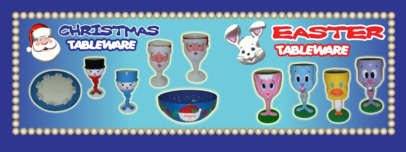 Easter Christmas Cup Plate
